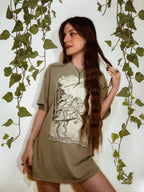 Oversized faded Morgan le Fay Tee