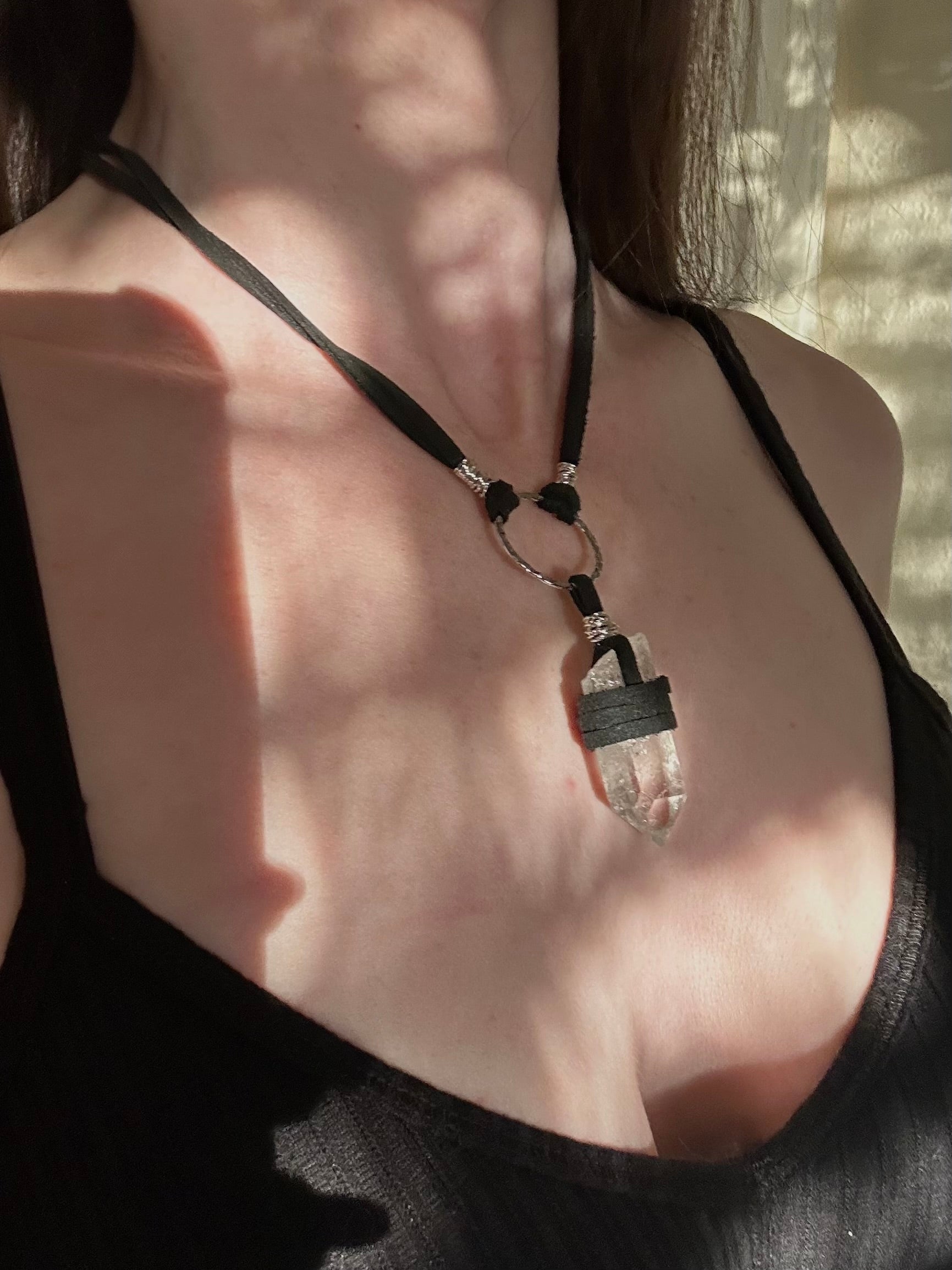 Midnight Quartz Necklace