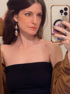 Jasper Vortex Earrings
