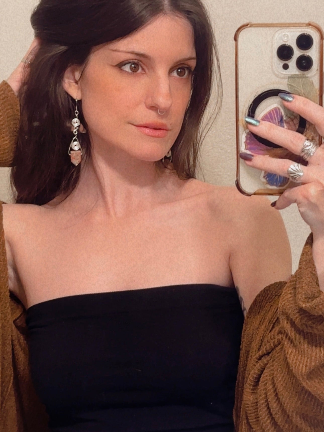 Jasper Vortex Earrings