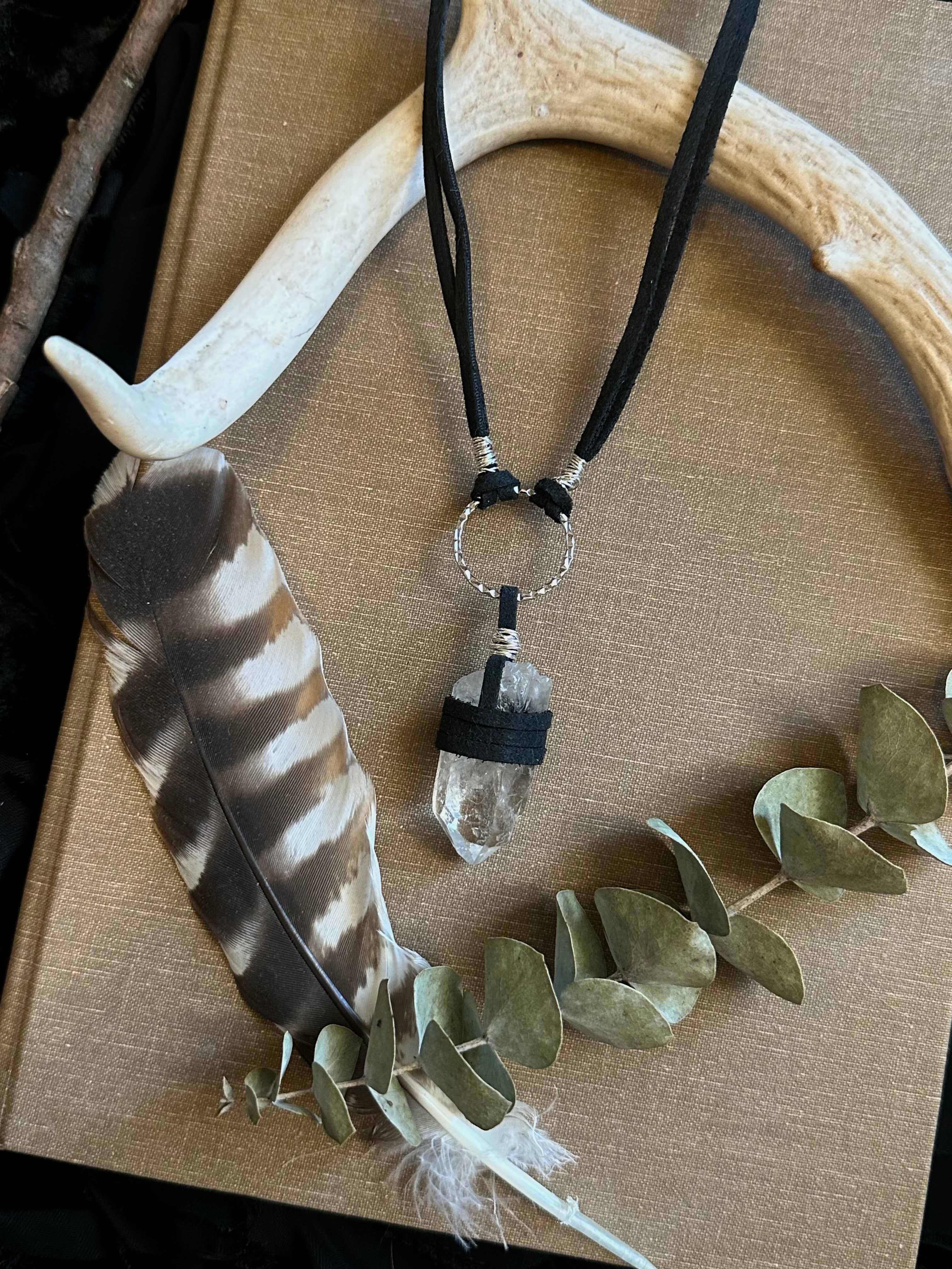 Midnight Quartz Necklace