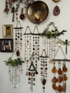 Azure Earthen Trinket Wall Hanging