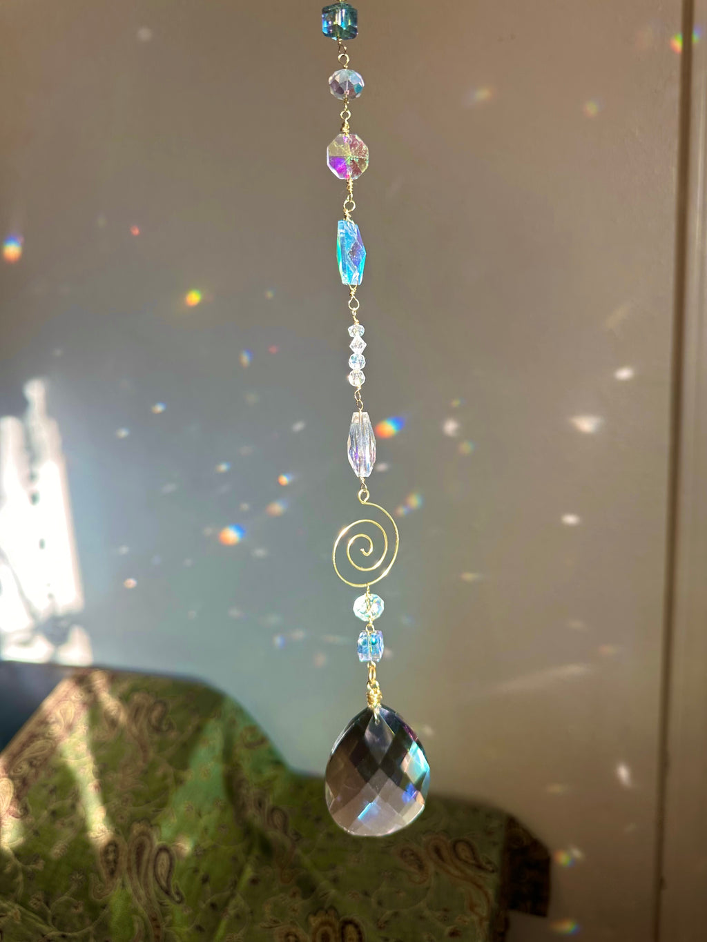 Magical Spiral Suncatcher