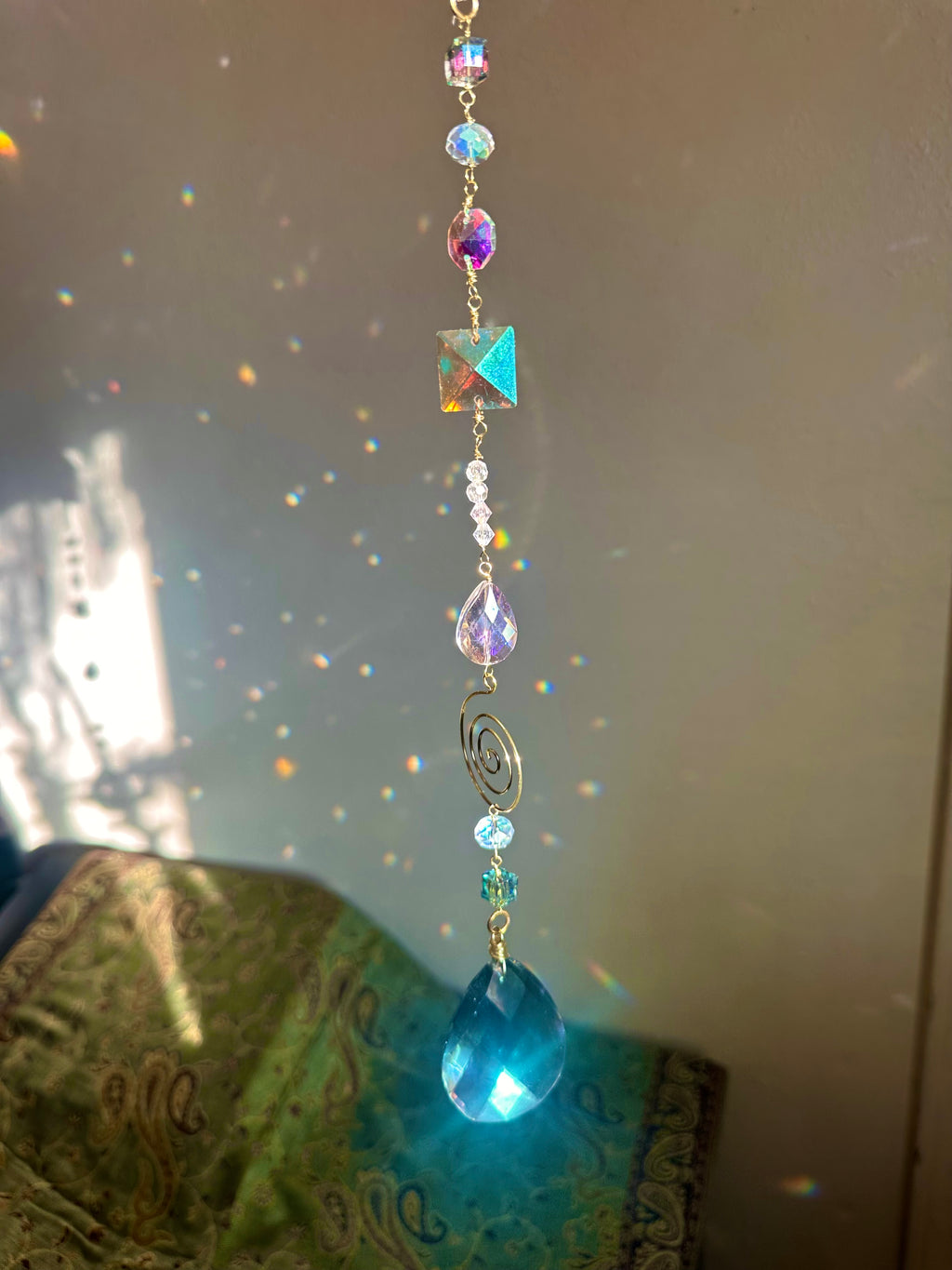 Magical Spiral Suncatcher