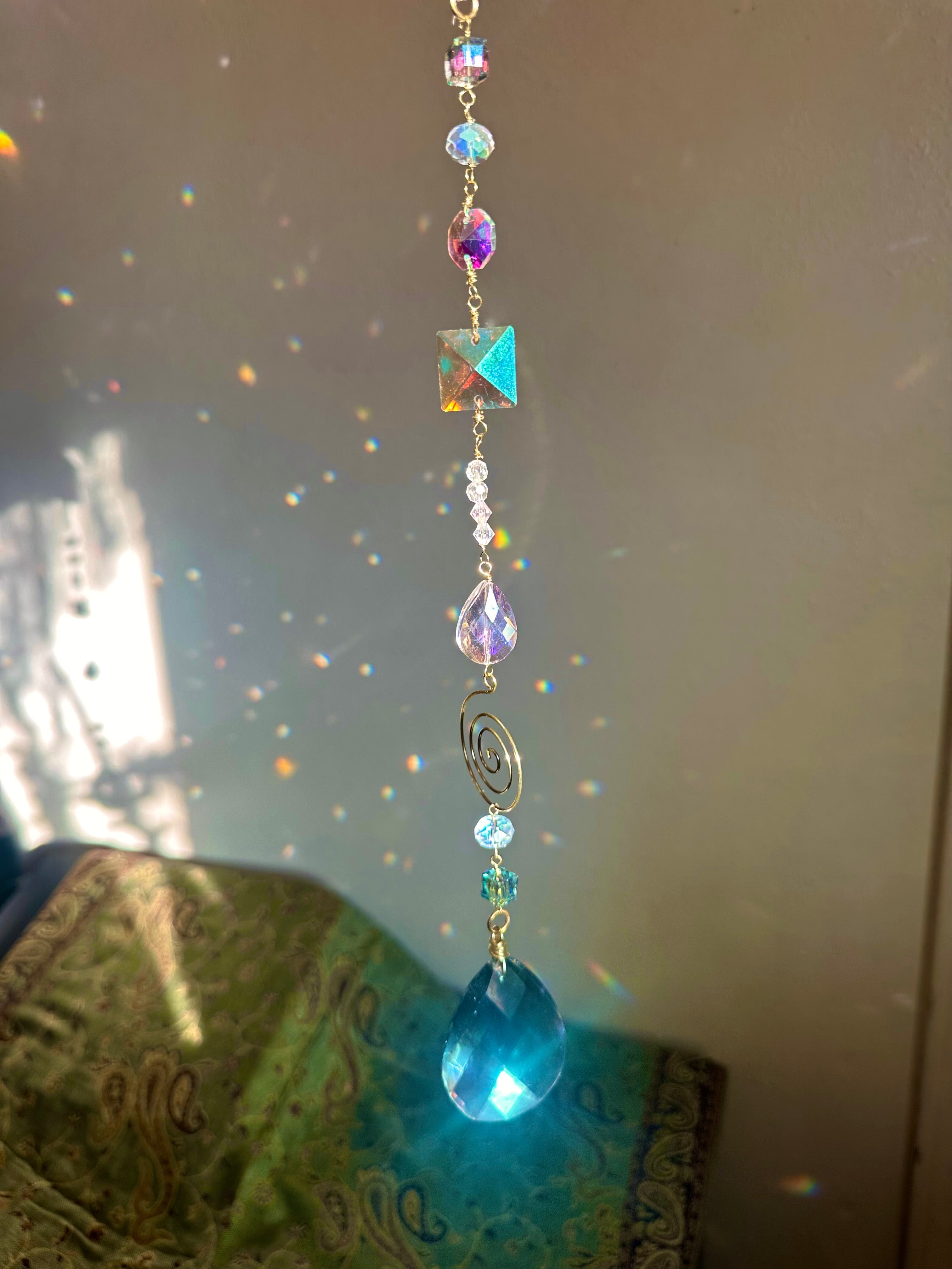 Magical Spiral Suncatcher