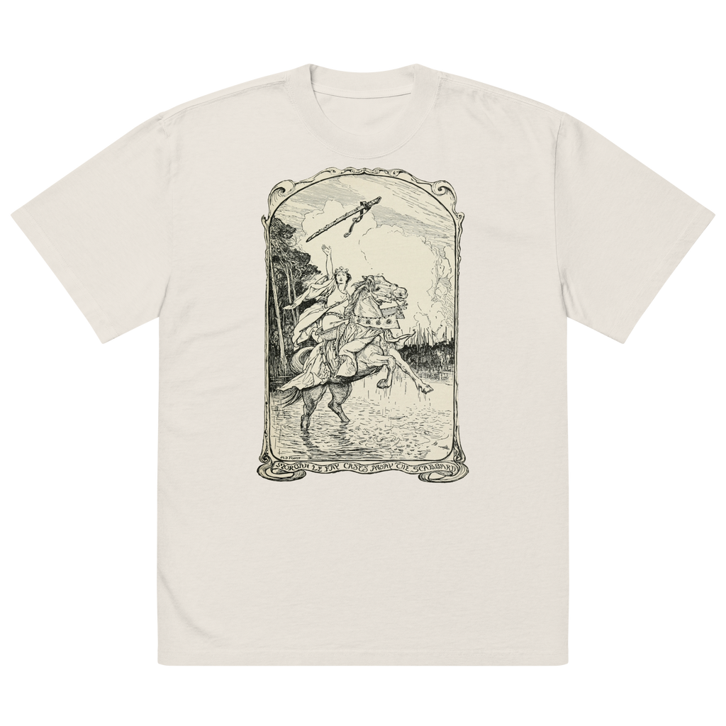 Oversized faded Morgan le Fay Tee