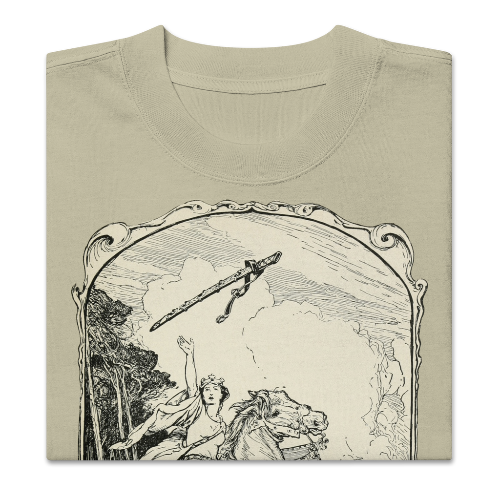 Oversized faded Morgan le Fay Tee