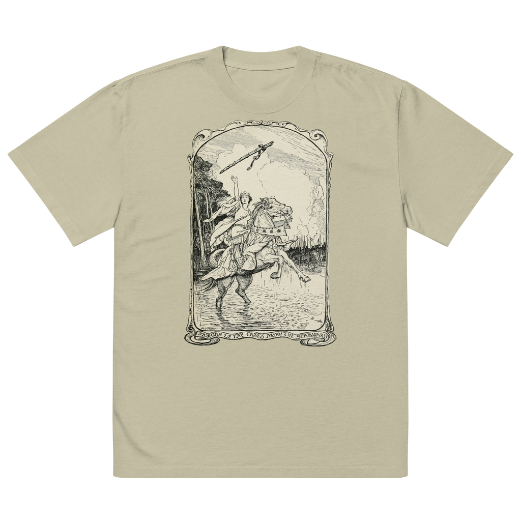 Oversized faded Morgan le Fay Tee