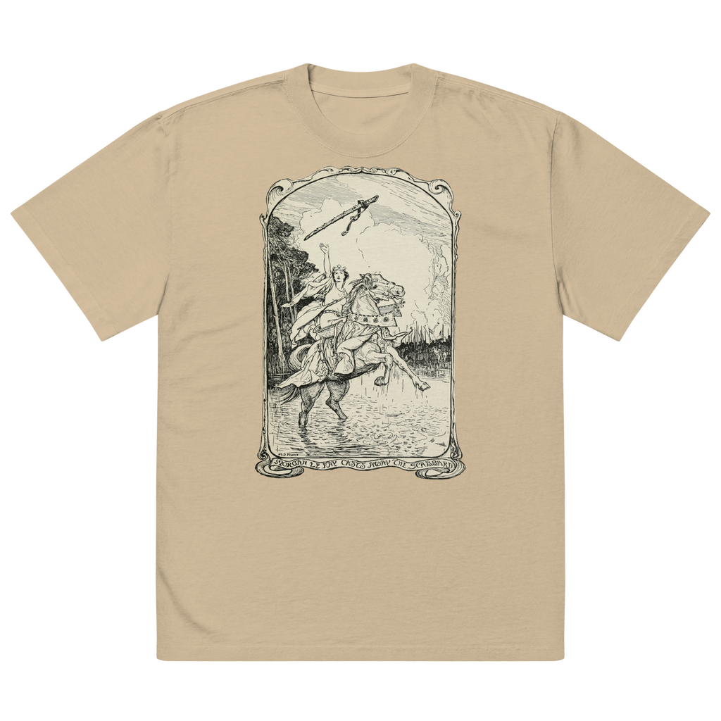 Oversized faded Morgan le Fay Tee